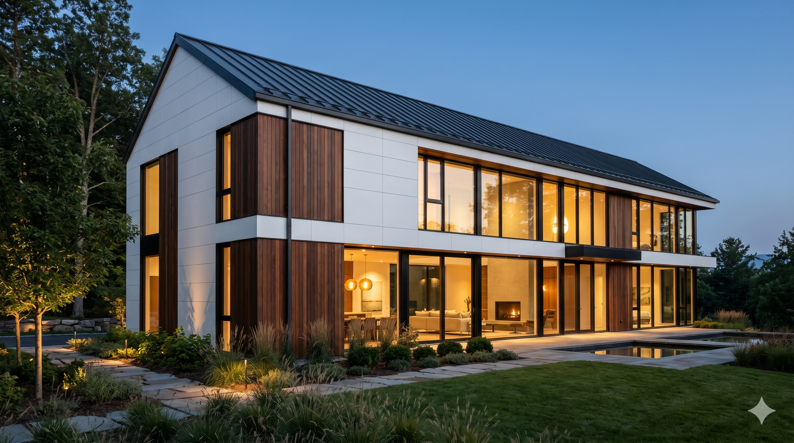 JU Housing 북미산 프리미엄 목조 주택 전경